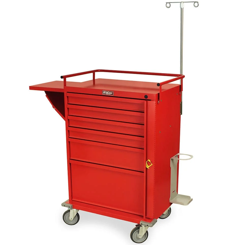Harloff V30-6EMG V-Series Emergency Crash Cart