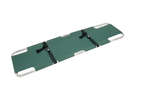 Junkin Safety JSA-603, Plain Folding Emergency Stretcher, Lightweight Aluminum